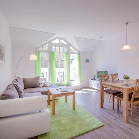 Duenenpark - Komfortplus Mit 1 Schlafzimmer Und Balkon Im Dachgeschoss 295 * Binz