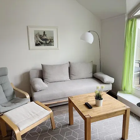 Duenenpark - Komfortplus Mit 1 Schlafzimmer Und Balkon Im Dachgeschoss 295 Appartamento *